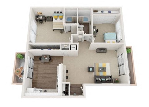 Riverside Floor Plan at Summer Meadows, California